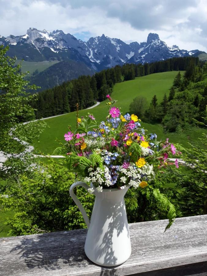 Ferienwohnung Unterduermoos Annaberg im Lammertal Pokoj fotografie